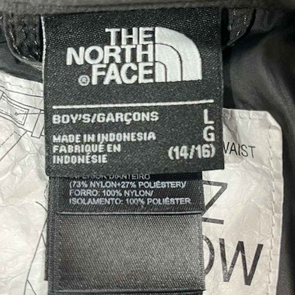 The North Face Freedom Insulated Snow Pants Youth L EZ Grow Adjustable Waist